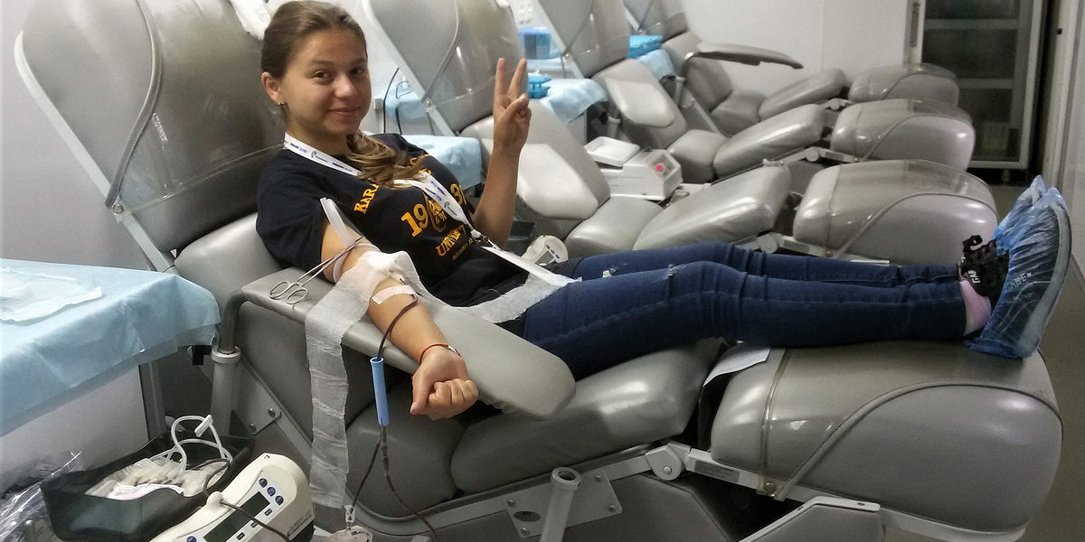 На молодежном форуме «Машук» прошла донорская акция — В стране