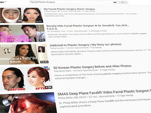 Видео о пластической хирургии на Youtube обычно вводят в заблуждение — МедНовости