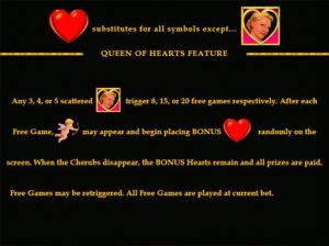 бонус игрового автомата queen of hearts