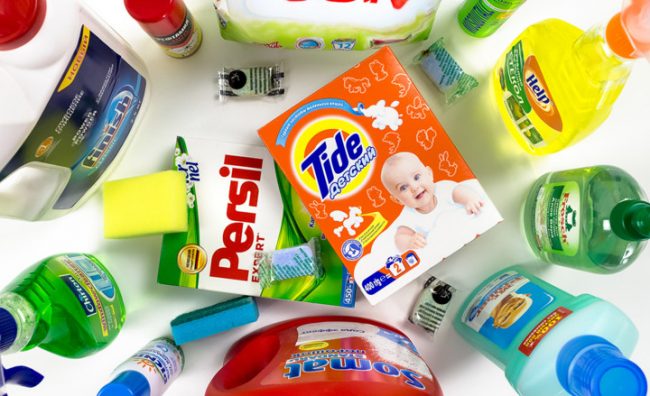 Бытовая химия признана исключительно вредной для детей