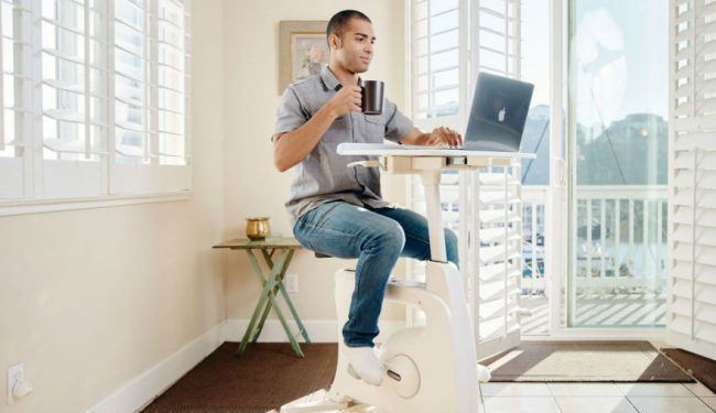 Велотренажеры в офисе спасут здоровье сотрудников компании