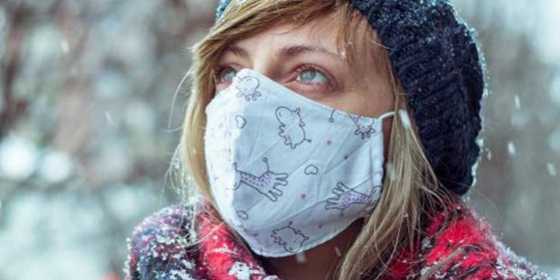 Ношение масок может защитить от воспалений на губах