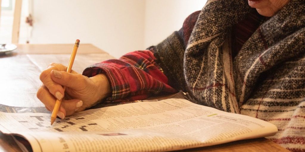 Кроссворды победили видеоигры в замедлении развития деменции