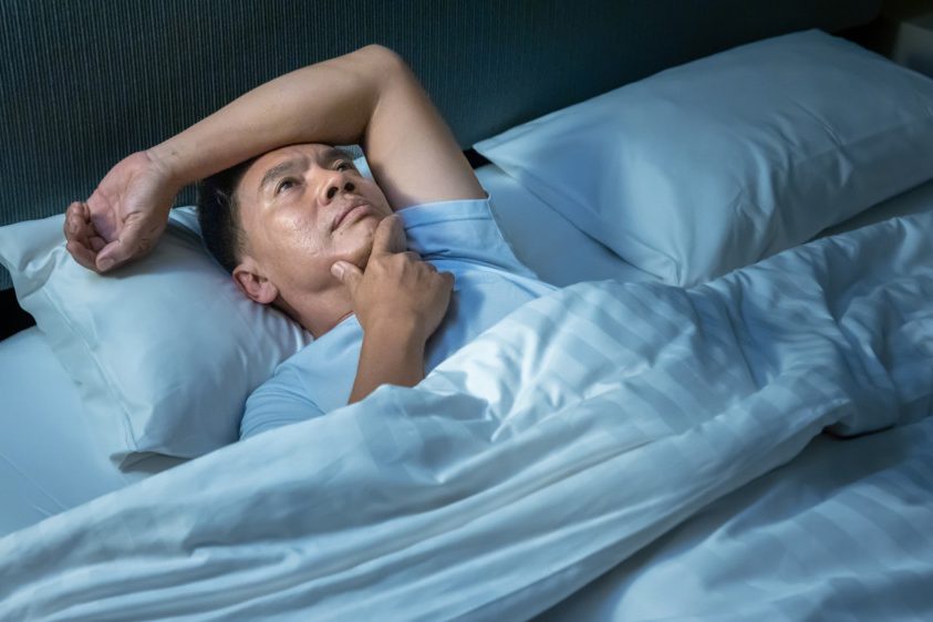 Хроническая бессонница может вызвать изменения в мозге, приводящие к слабоумию