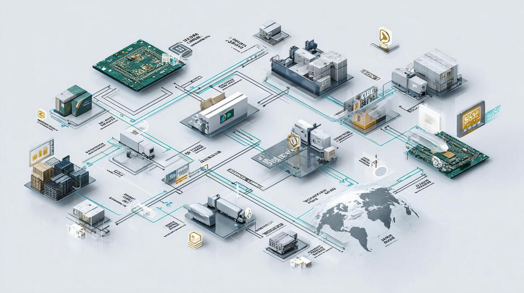 Схема юридических процедур импорта электроники